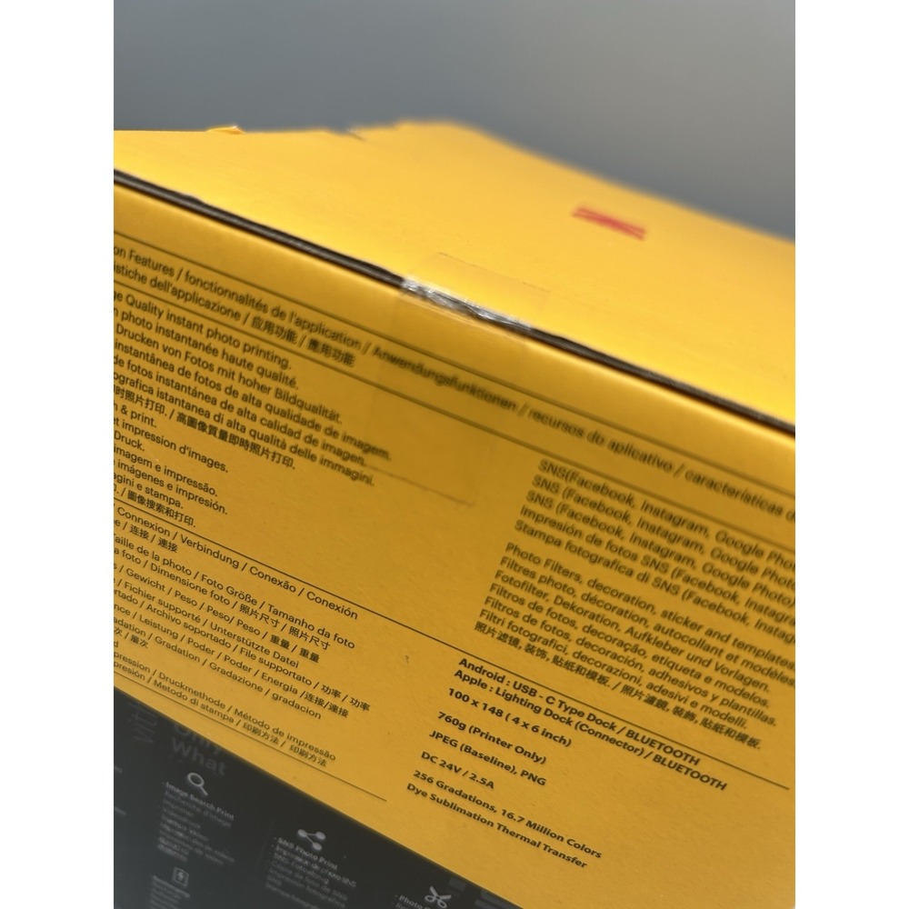 Kodak Instant Dock Photo Printer (PD460) - Sealed - Picture 3 of 6